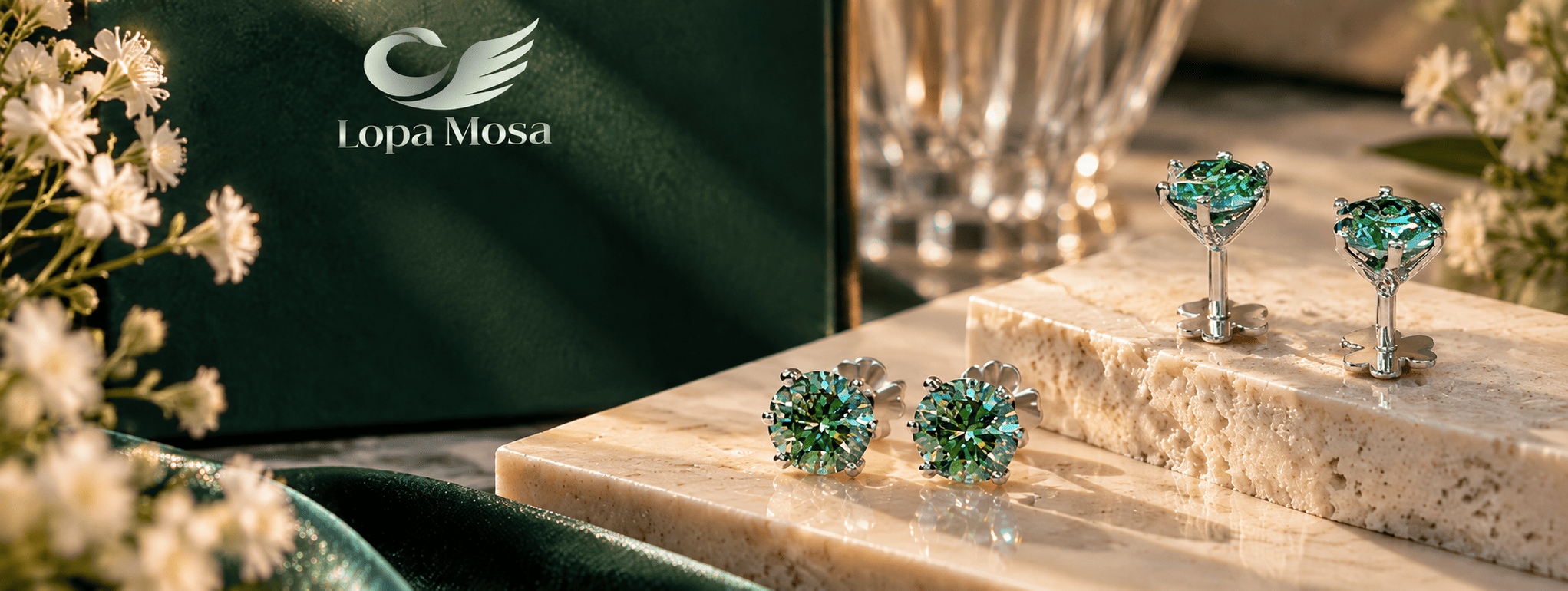 BÔNG TAI MOISSANITE