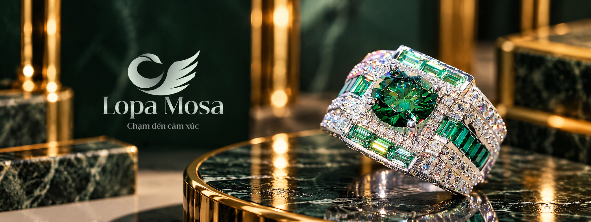 NHẪN FULL MOISSANITE